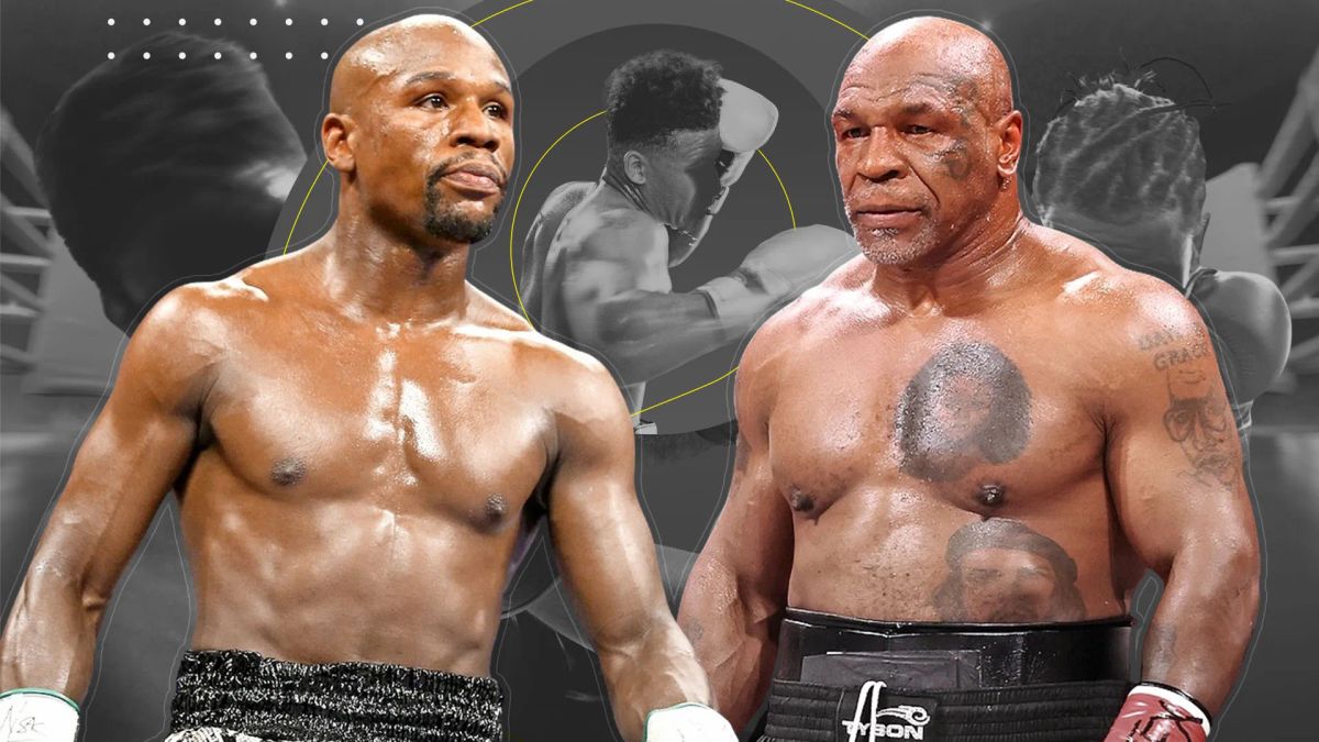 Mike Tyson vs Floyd Mayweather 25 April 2026