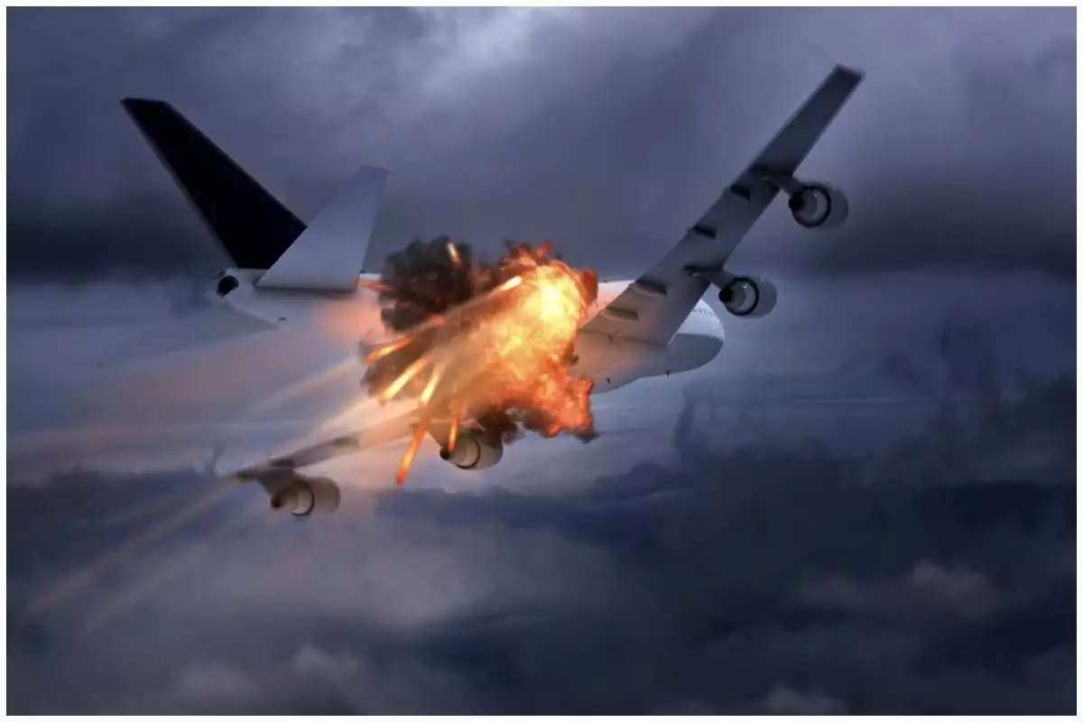 Pesawat Ambulans Udara Jatuh India