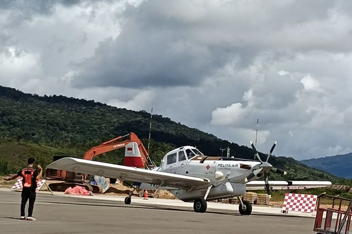 Pesawat BBM Terbakar Krayan