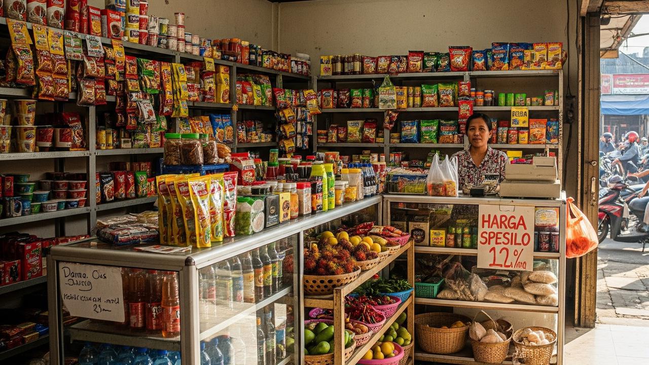 Warung Kelontong Kalah dari Ritel