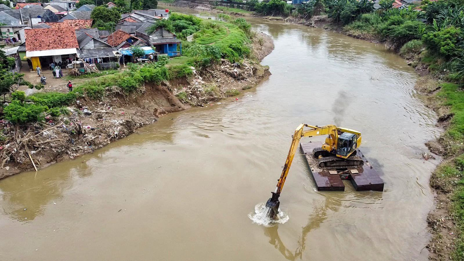 Tanggul Bolong Kali Bekasi, Banjir Bekasi