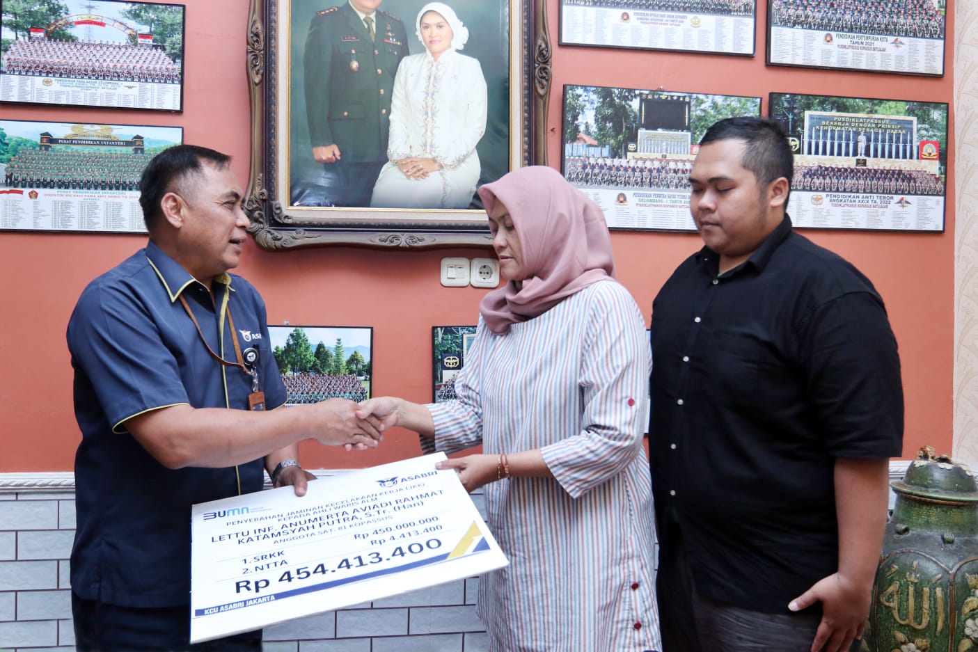 Santunan Asabri Prajurit TNI Gugur